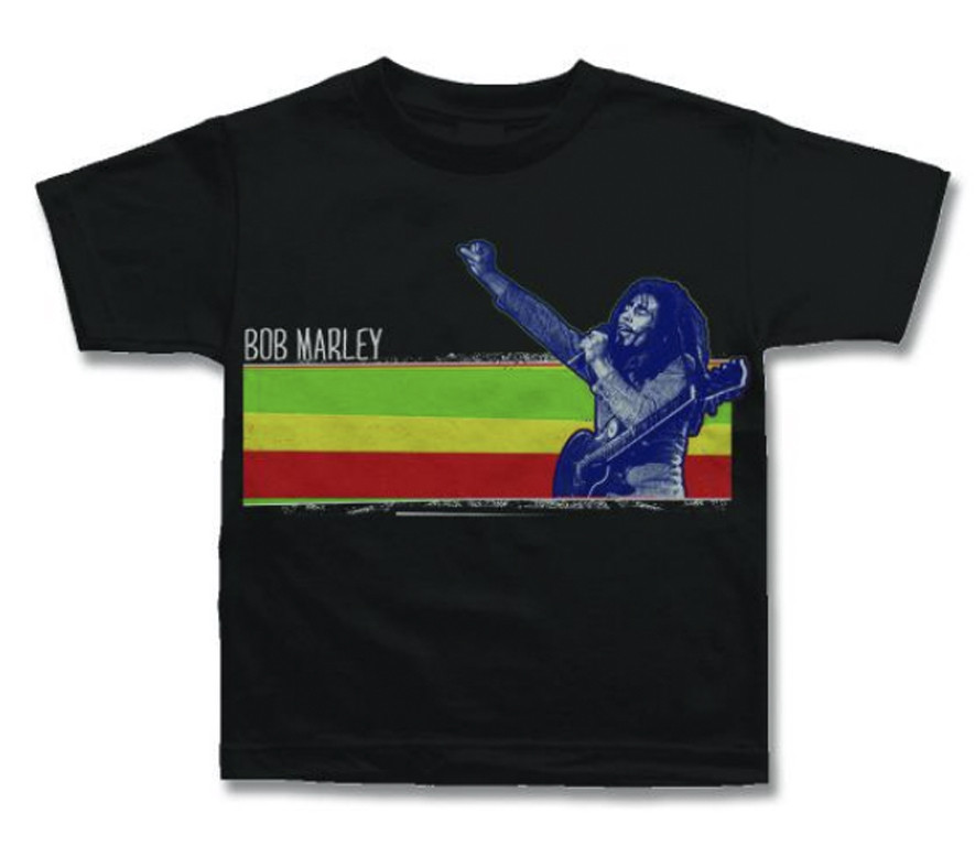 Bob Marley T-shirt til børn | Stripe